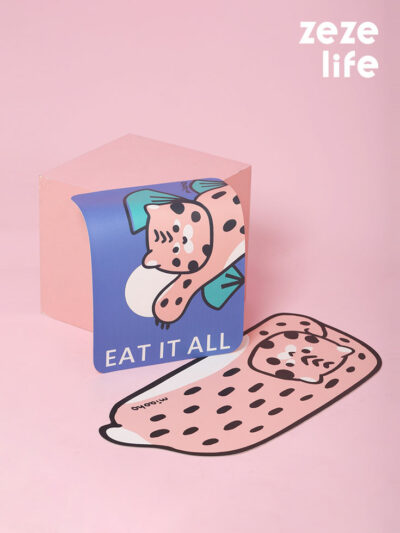 Creative Tiger Cat Food Mat