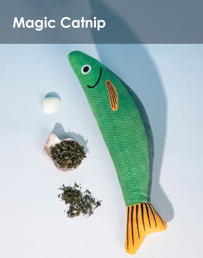 Cat Toy Fish Catnip Toy