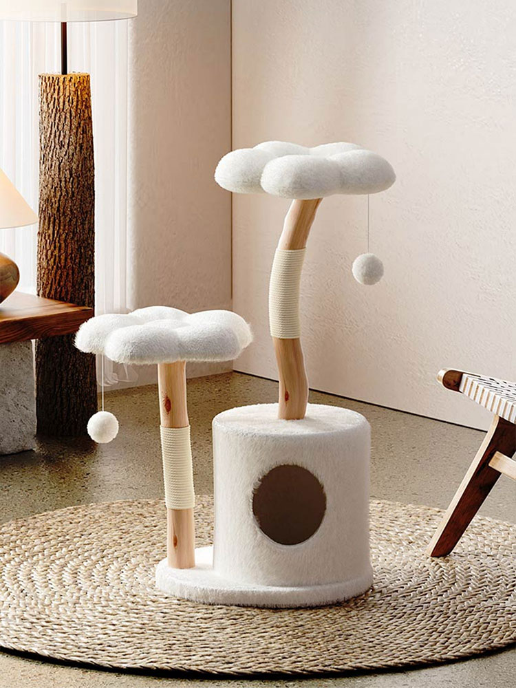 White Cloud Modern Cat Tree