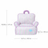 Purple Striped Cooling Cat Sofa