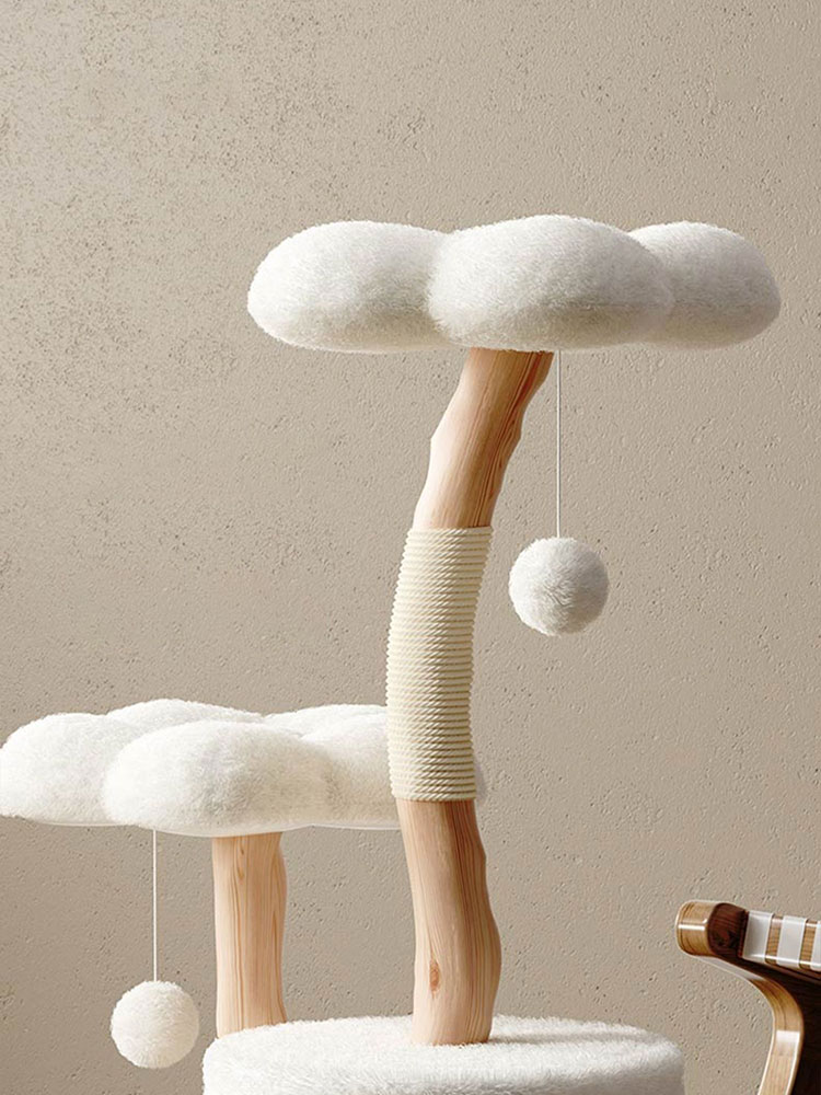 White Cloud Modern Cat Tree