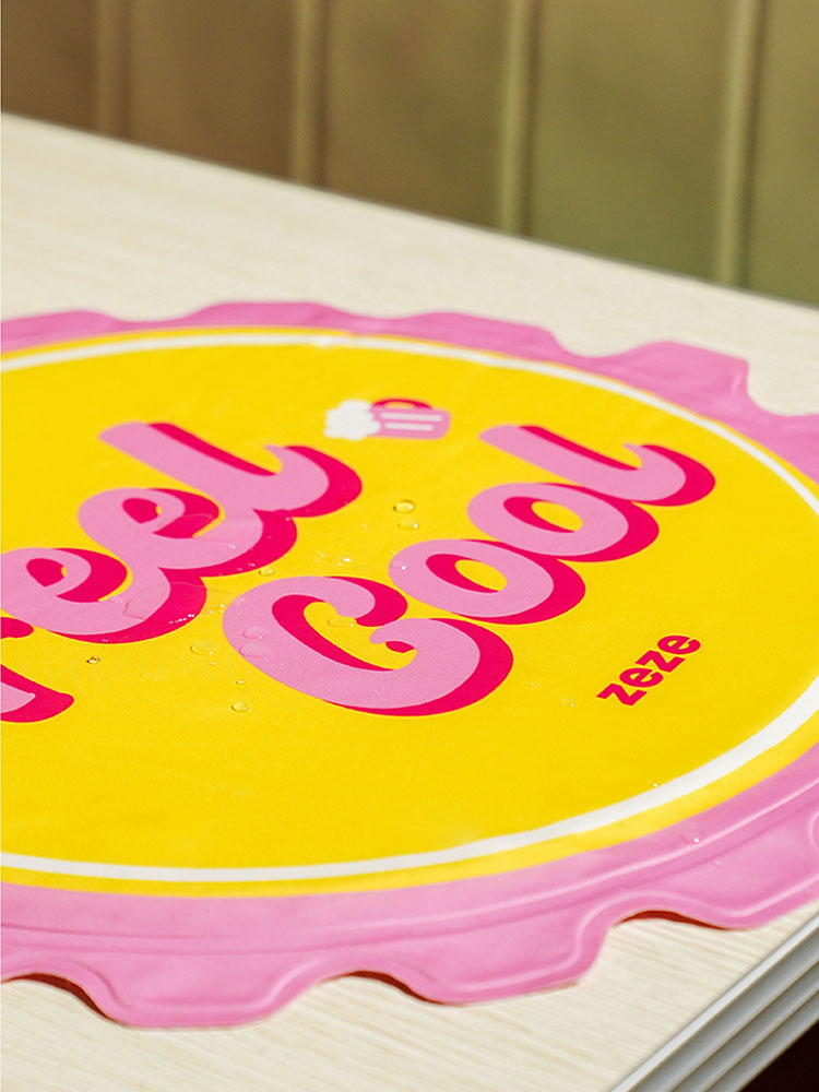 Beer Cap Cooling Mat For Cats