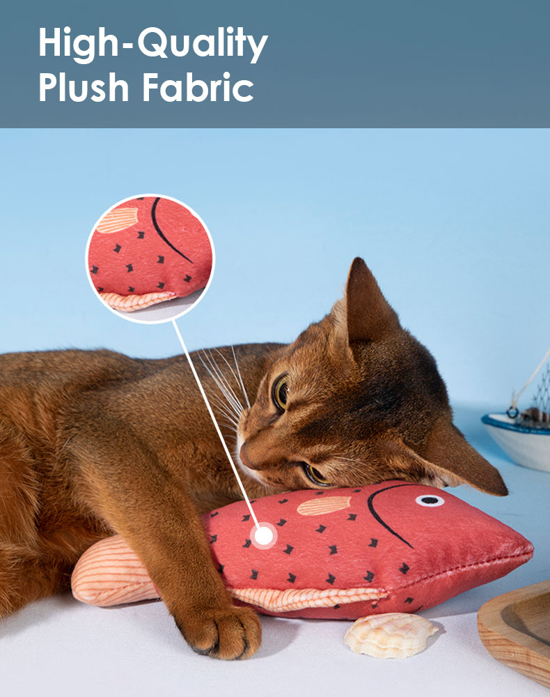 Cat Toy Fish Catnip Toy