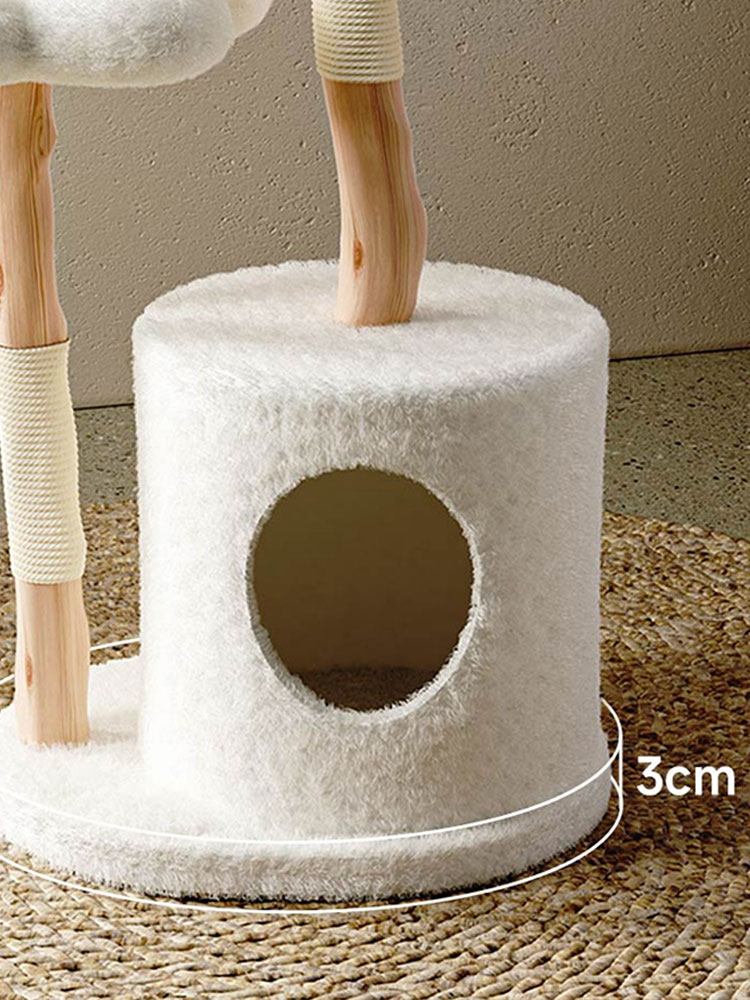 White Cloud Modern Cat Tree