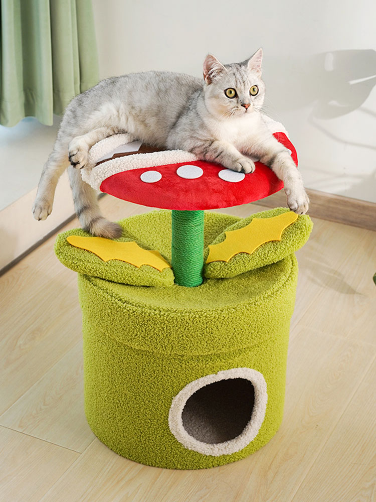 Super Cannibal Flower Cat Tree