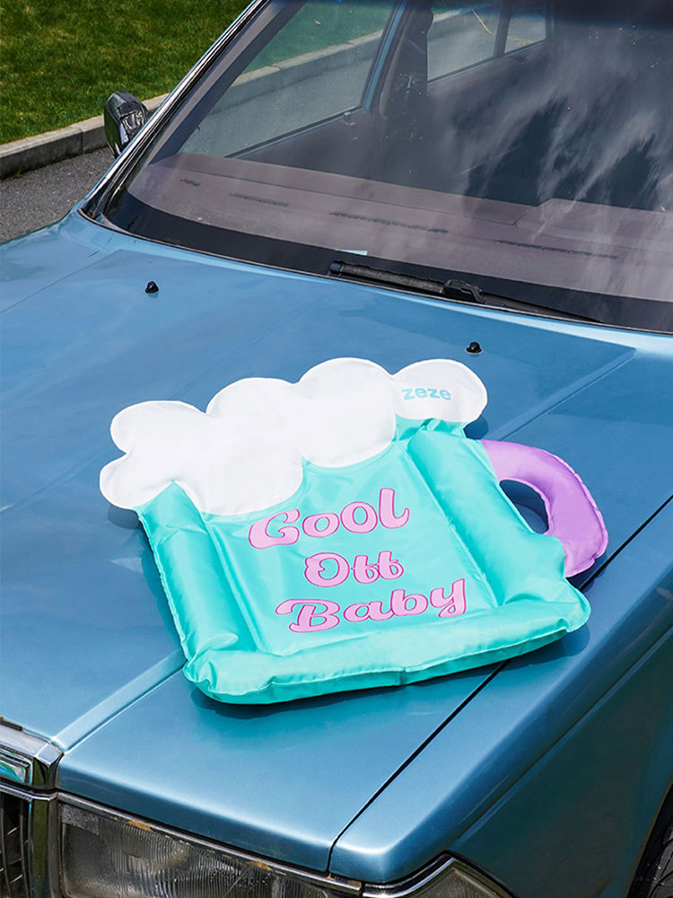 Colorful Beer Pet Cooling Mat