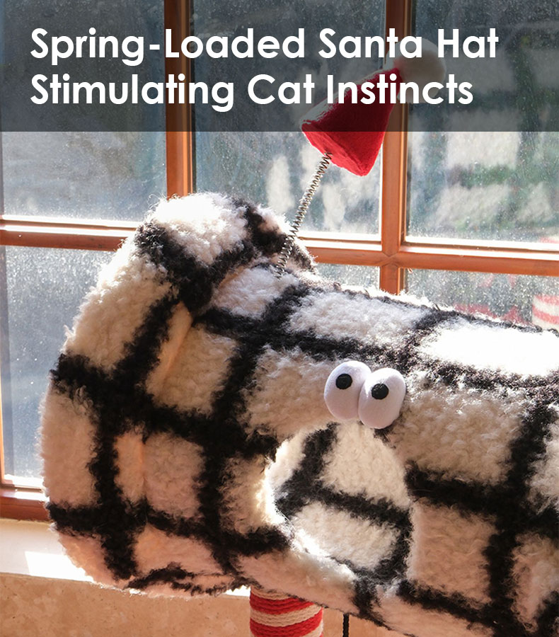 Christmas Candy Cat Tree