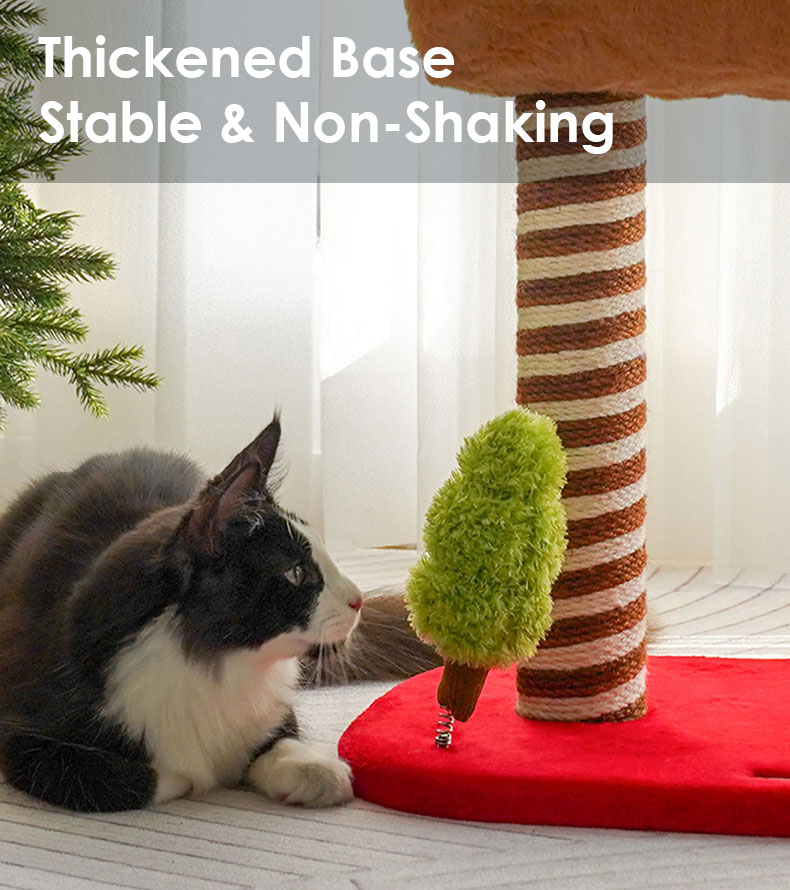 Christmas Deer Cat Tree - Christmas Cat Tree