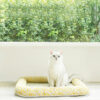 French Floral Rushes Pet Cooling Mat