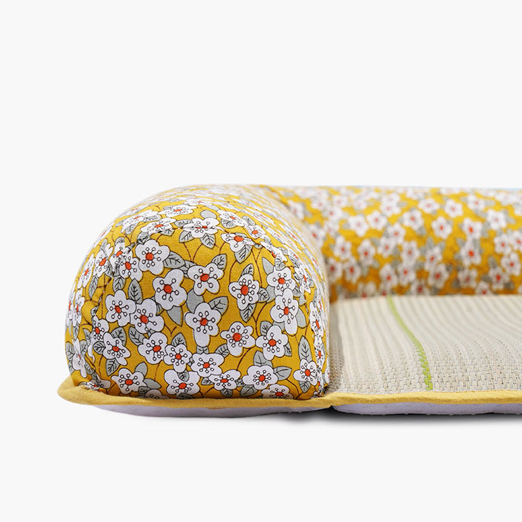 French Floral Rushes Pet Cooling Mat