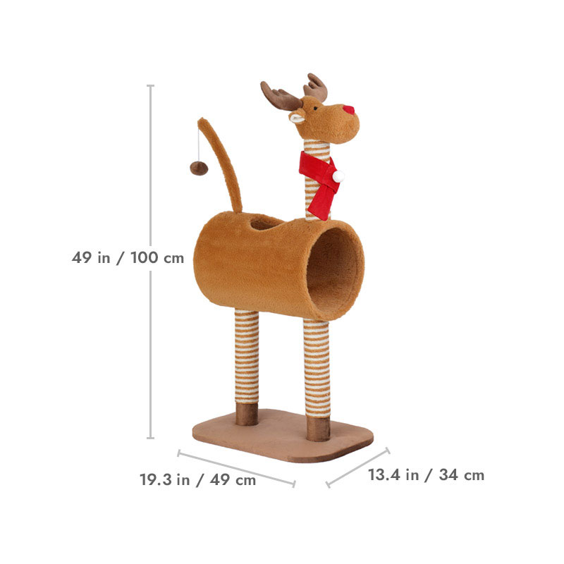 Christmas Elk Cat Tree