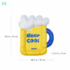 Beer-Shaped Pet Cooling Mat