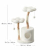 White Cloud Modern Cat Tree