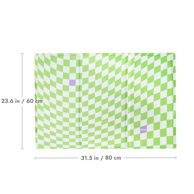 Checkerboard Pattern Pet Cooling Mat