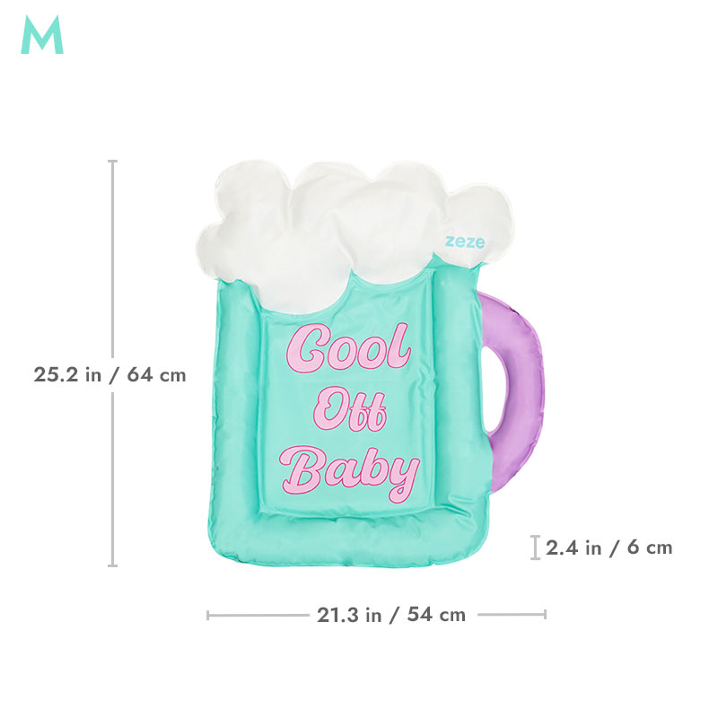 Colorful Beer Pet Cooling Mat