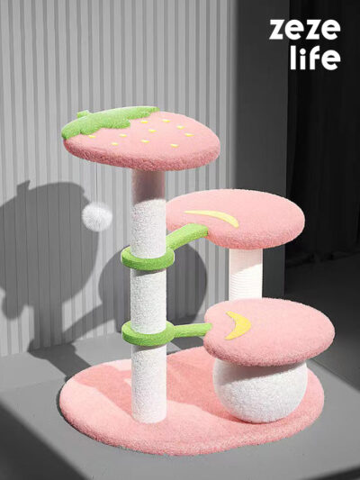 Strawberry Small Cat Tree