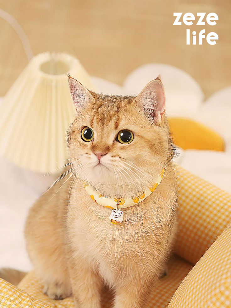 Duck Yellow Cat Collar