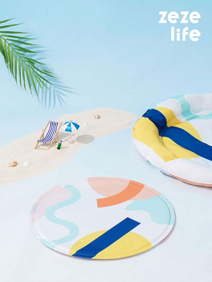 Modern-style Cooling Mat For Cats