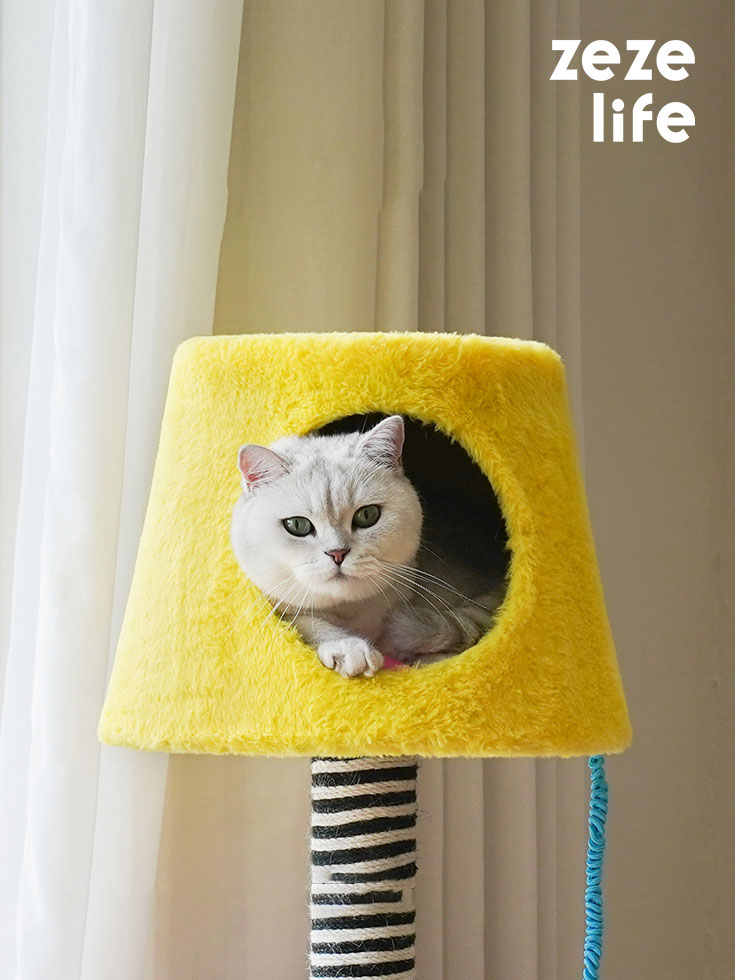 Table Lamp Cat Condo