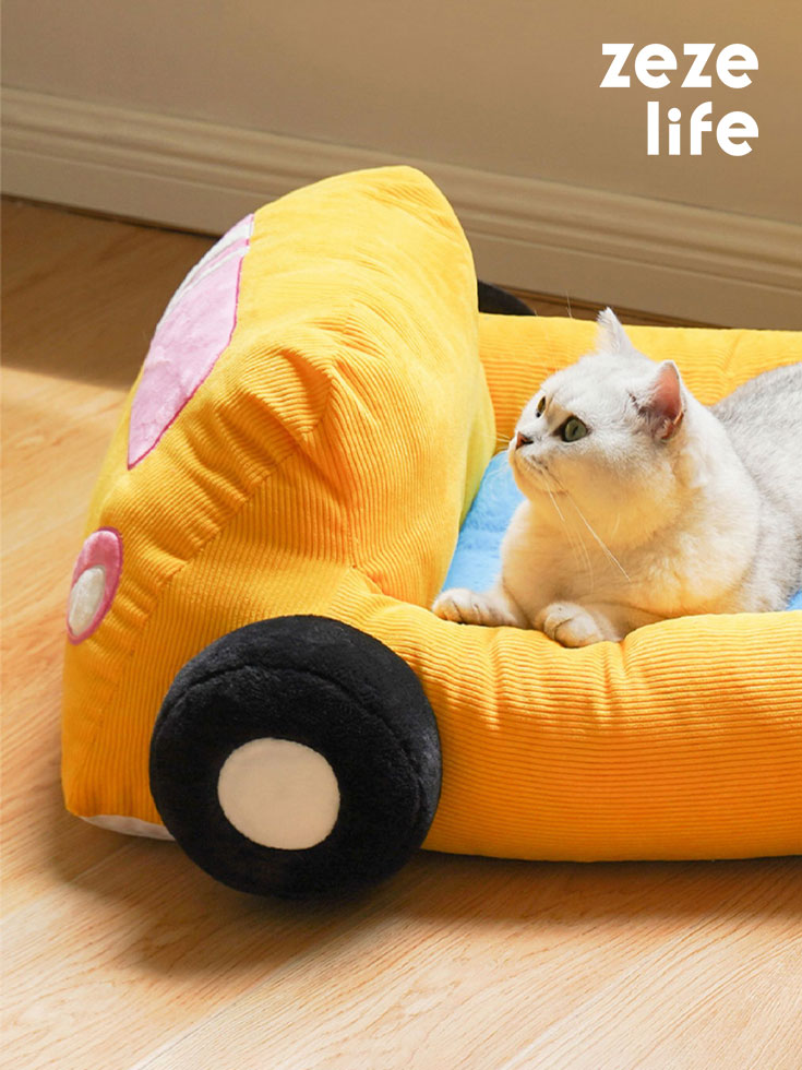 Cool Convertible Car Cat Bed