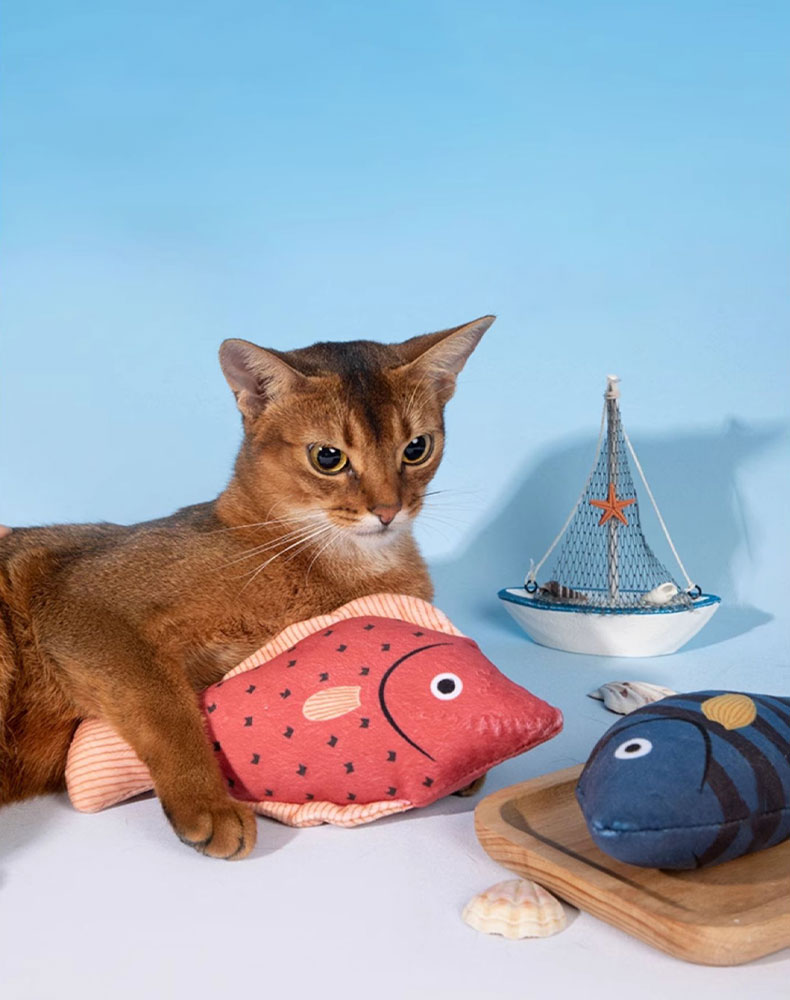 Cat Toy Fish Catnip Toy
