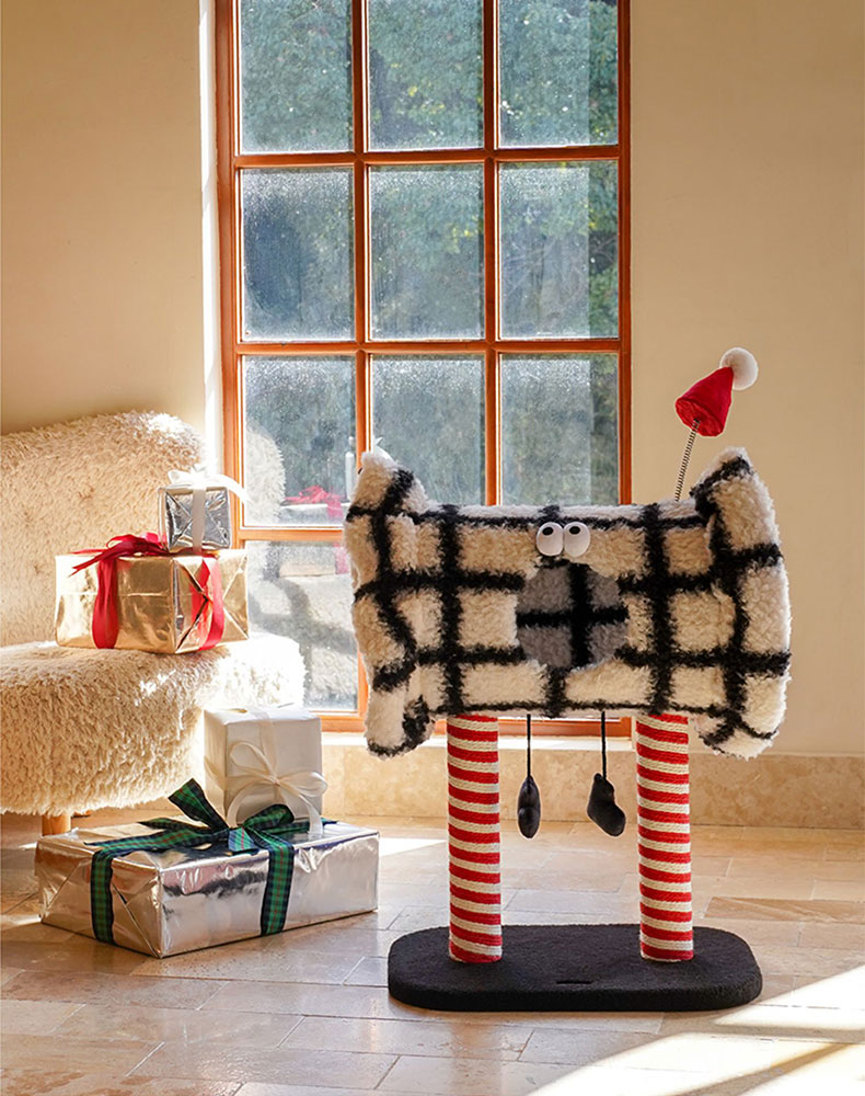 Christmas Candy Cat Tree