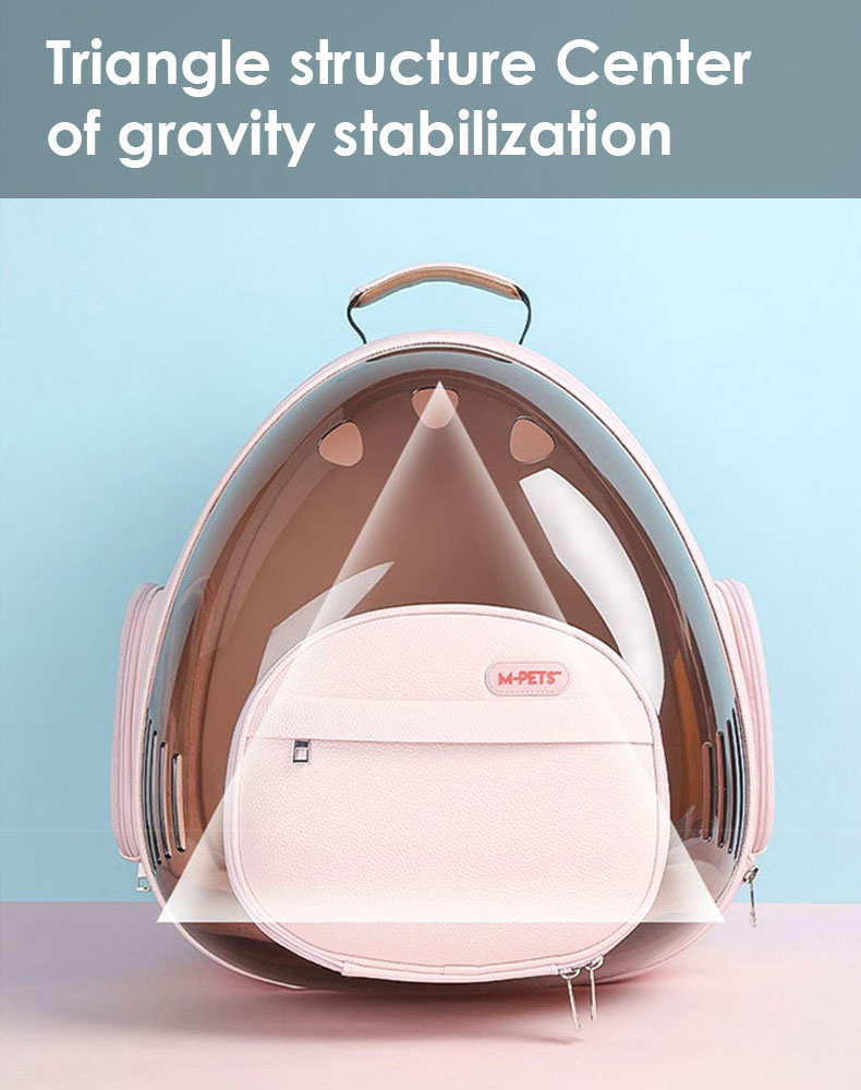 Space Capsule Pink Cat Carrier