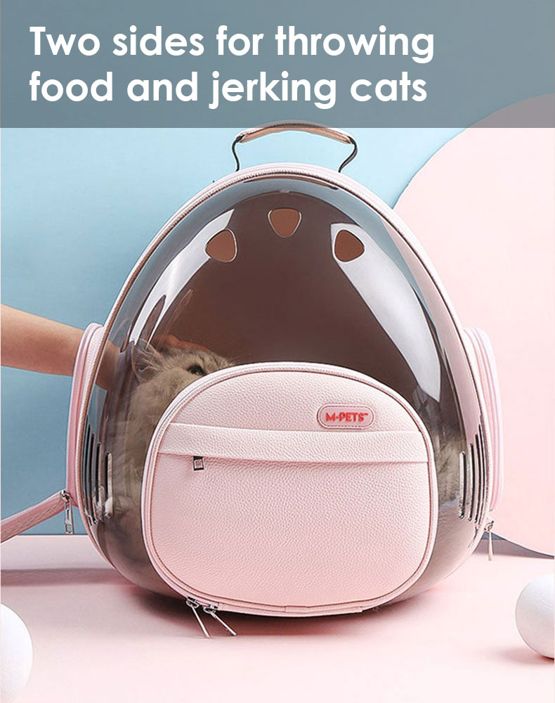 Space Capsule Pink Cat Carrier