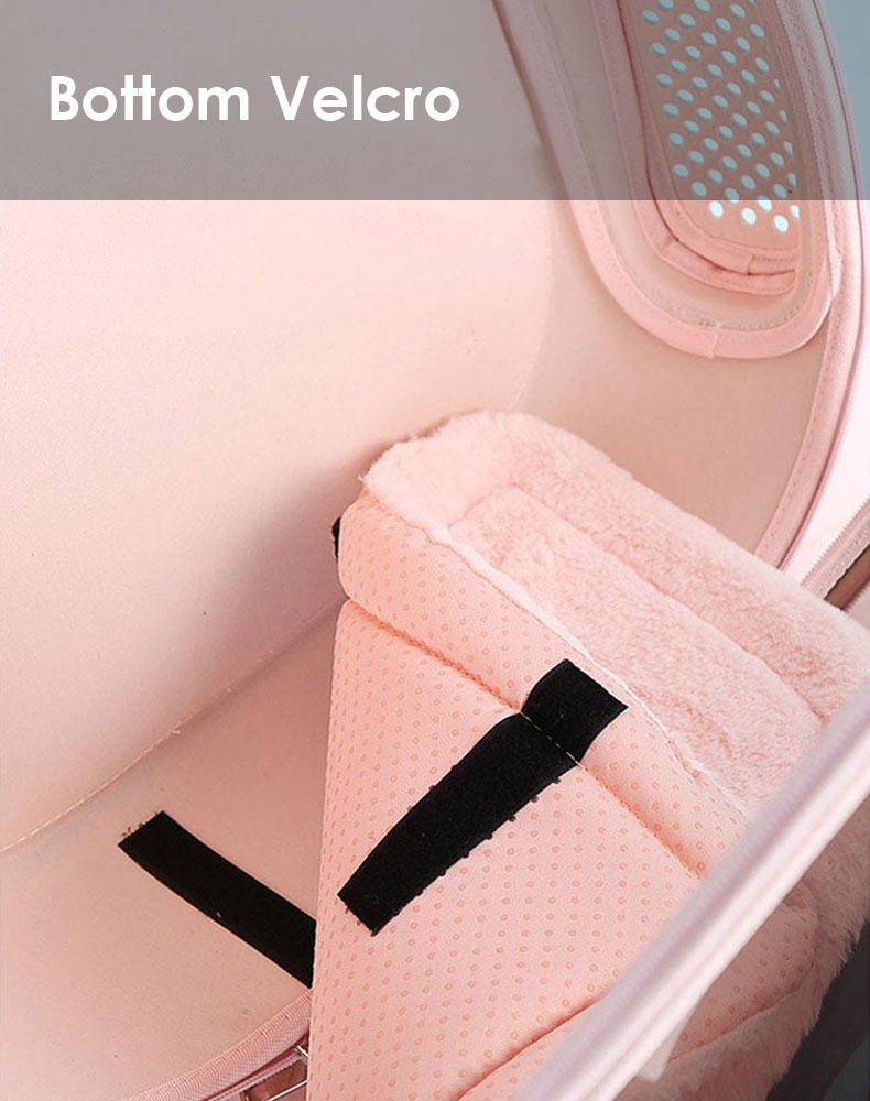 Space Capsule Pink Cat Carrier