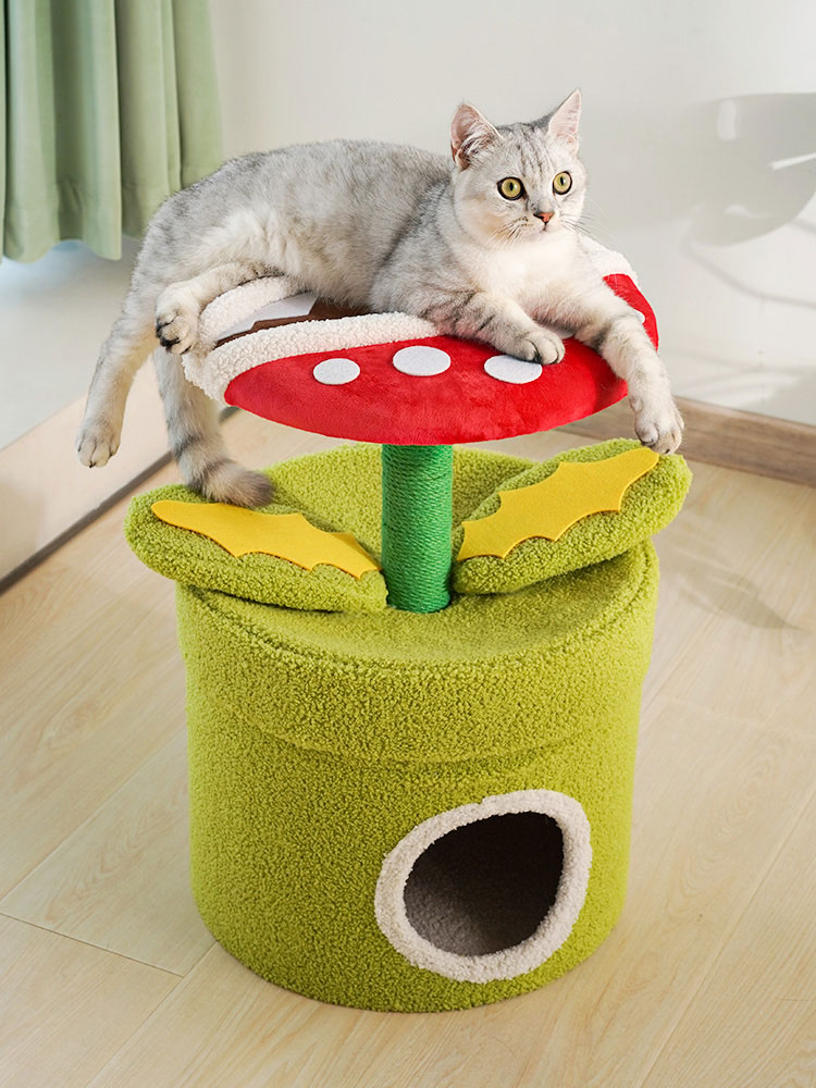 Super Cannibal Flower Cat Tree