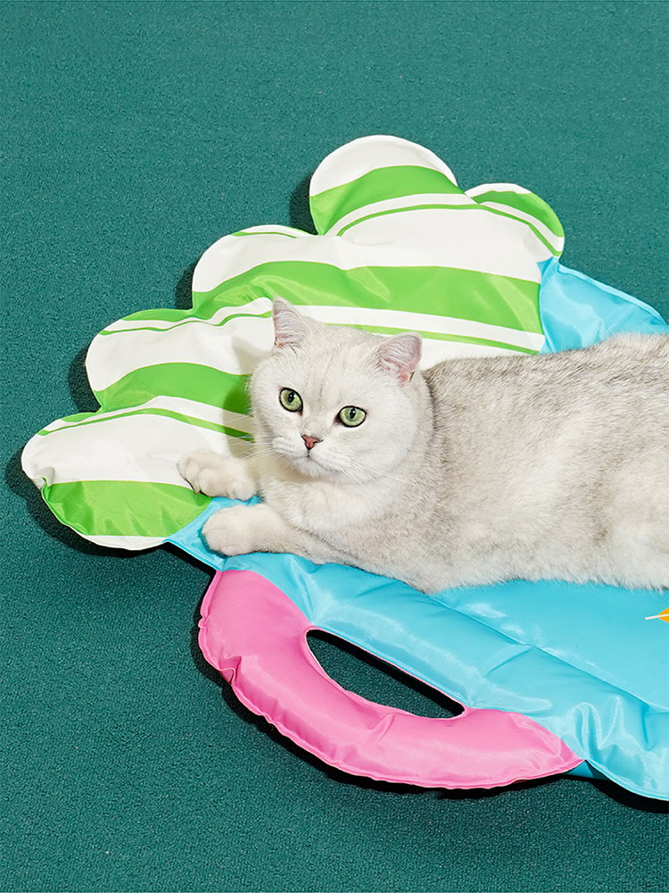 Colorful Beer Pet Cooling Mat