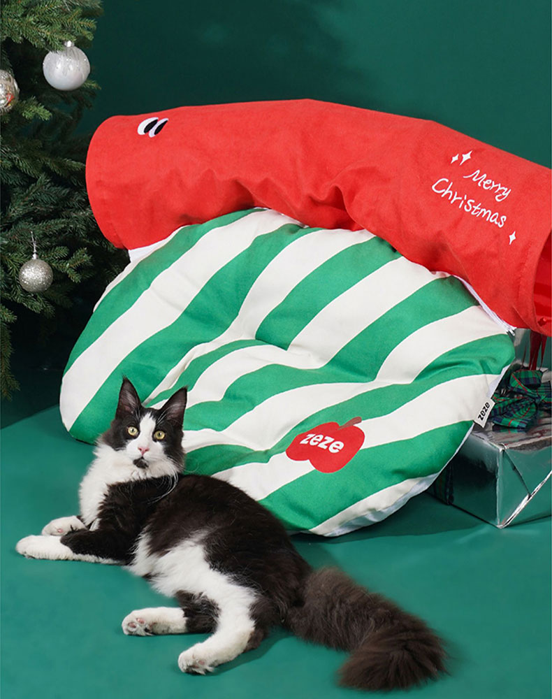 Glove Tunnel Cat Bed