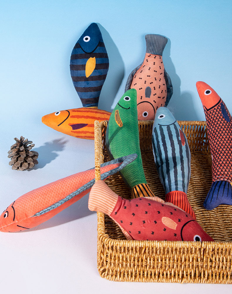 Cat Toy Fish Catnip Toy