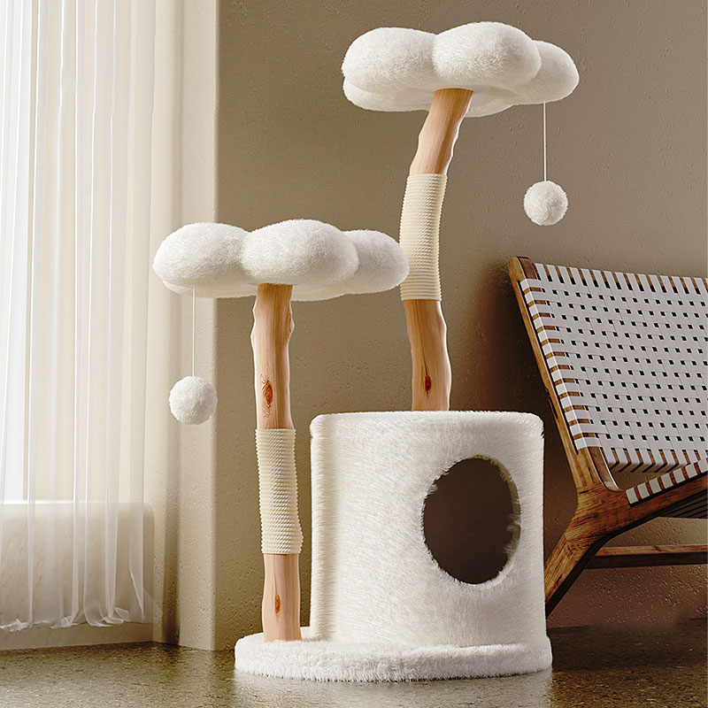 White Cloud Modern Cat Tree