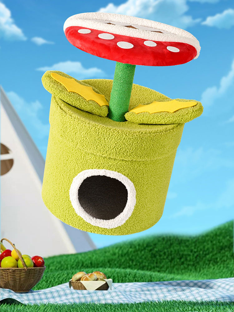 Super Cannibal Flower Cat Tree