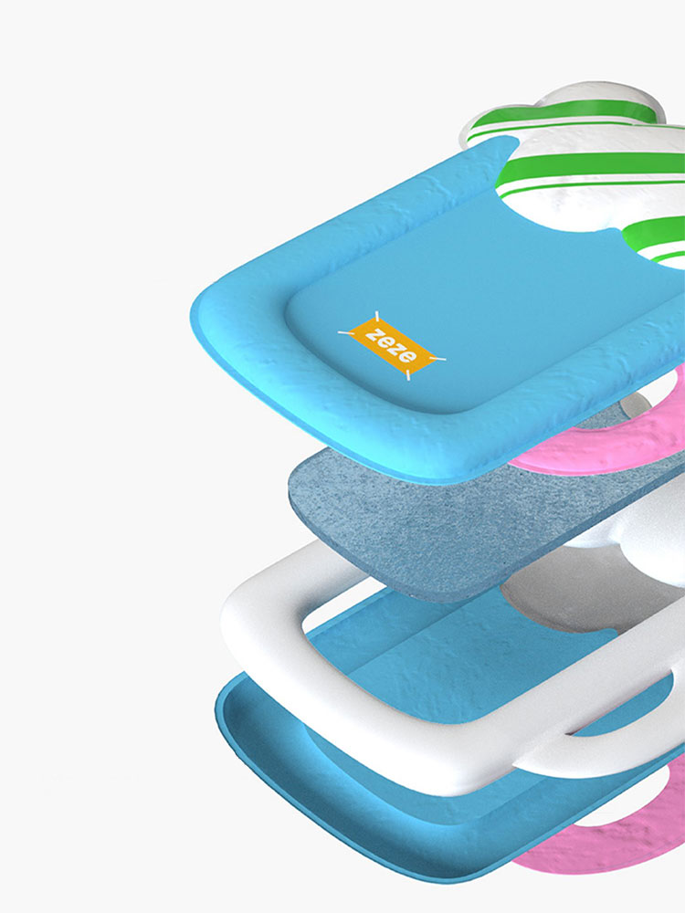 Colorful Beer Pet Cooling Mat