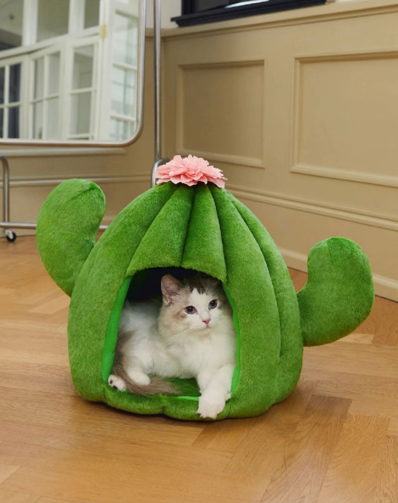 Cactus Mini Cat Bed