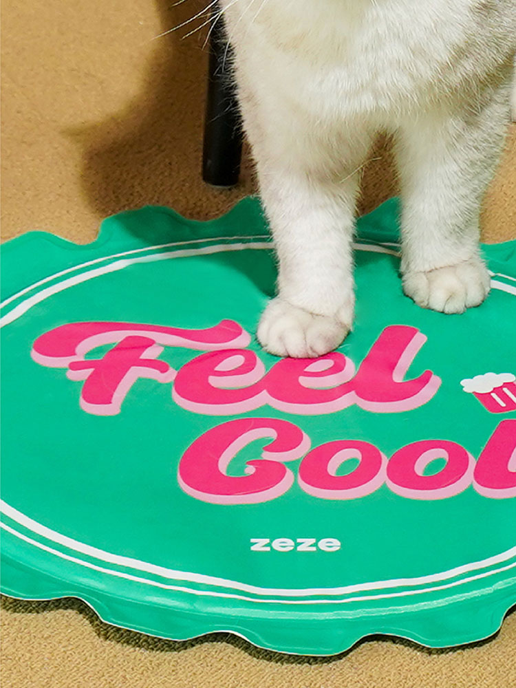 Beer Cap Cooling Mat For Cats