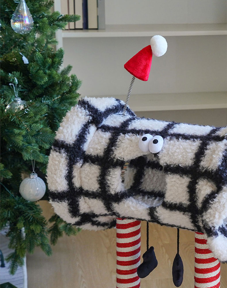 Christmas Candy Cat Tree