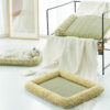French Floral Rushes Pet Cooling Mat
