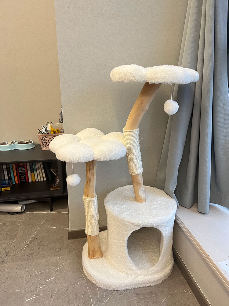 White Cloud Modern Cat Tree