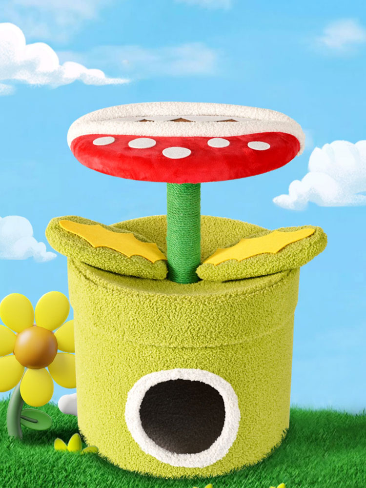 Super Cannibal Flower Cat Tree