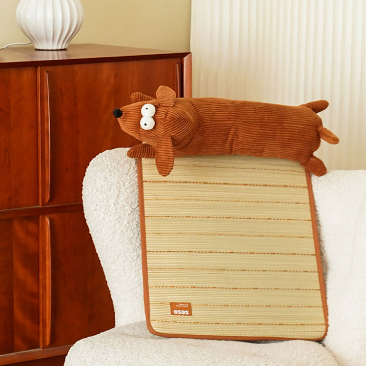 Lightning Cat & Dachshund Rushes Pet Cooling Mat