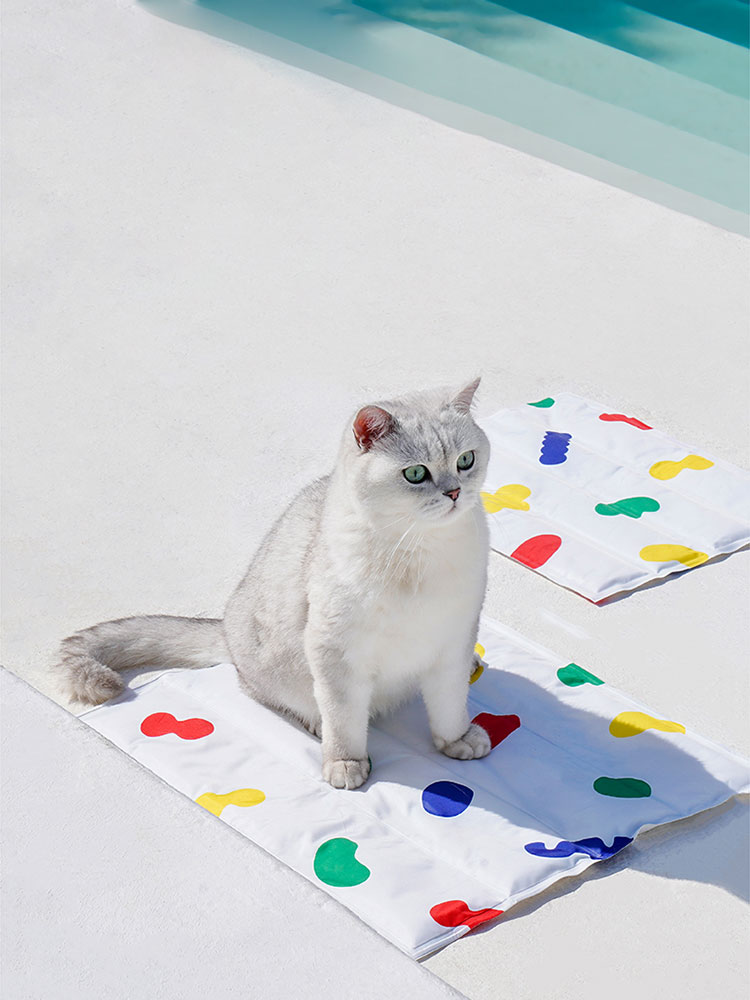 Colorful Candy Cooling Mat For Cats