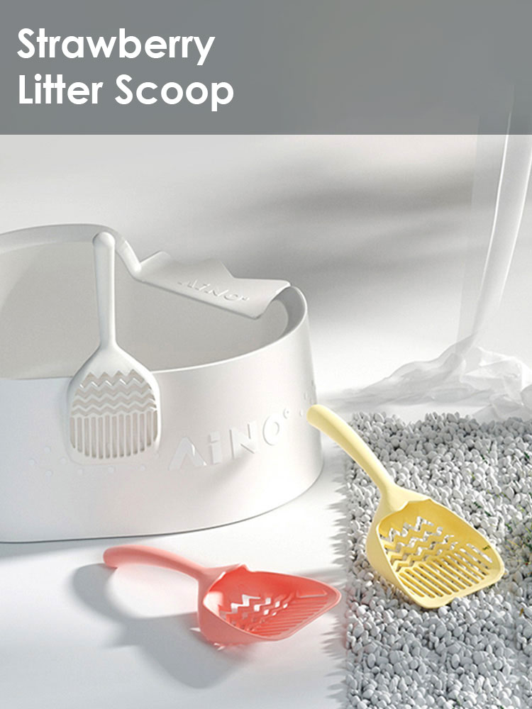 Strawberry Fat Cat Litter Box