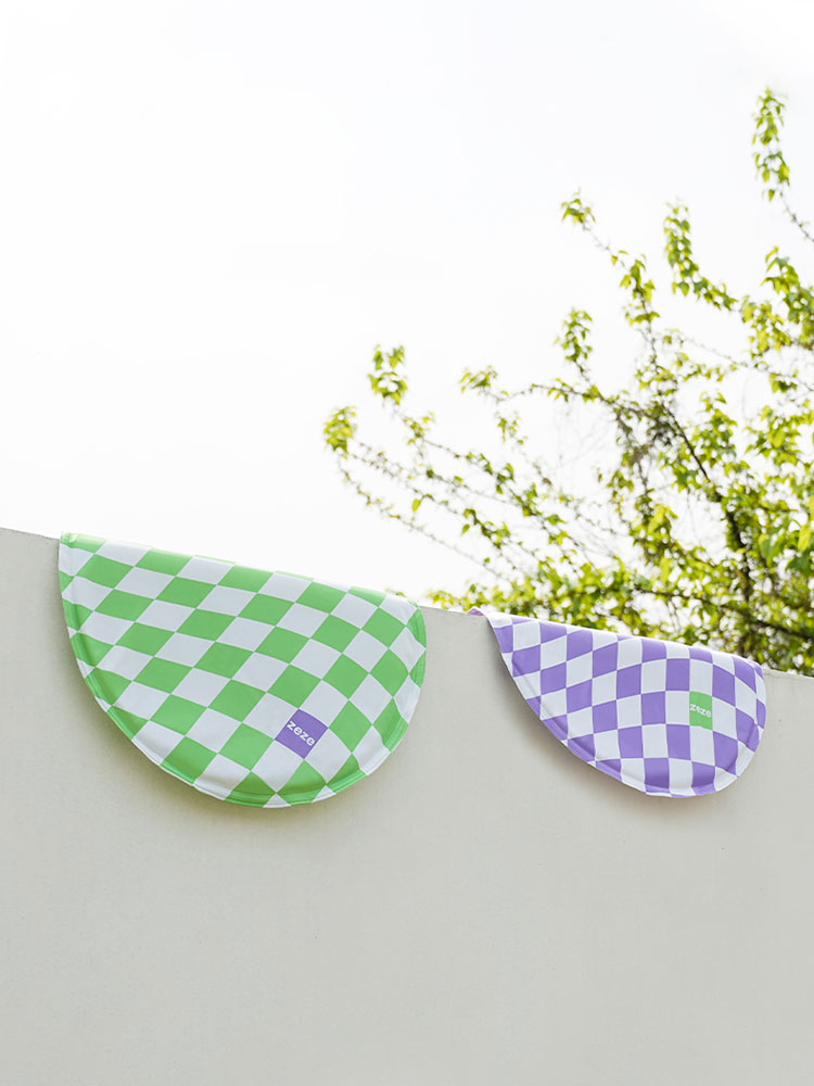 Checkerboard Pattern Pet Cooling Mat