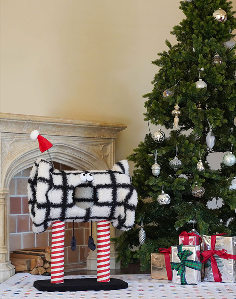 Christmas Candy Cat Tree