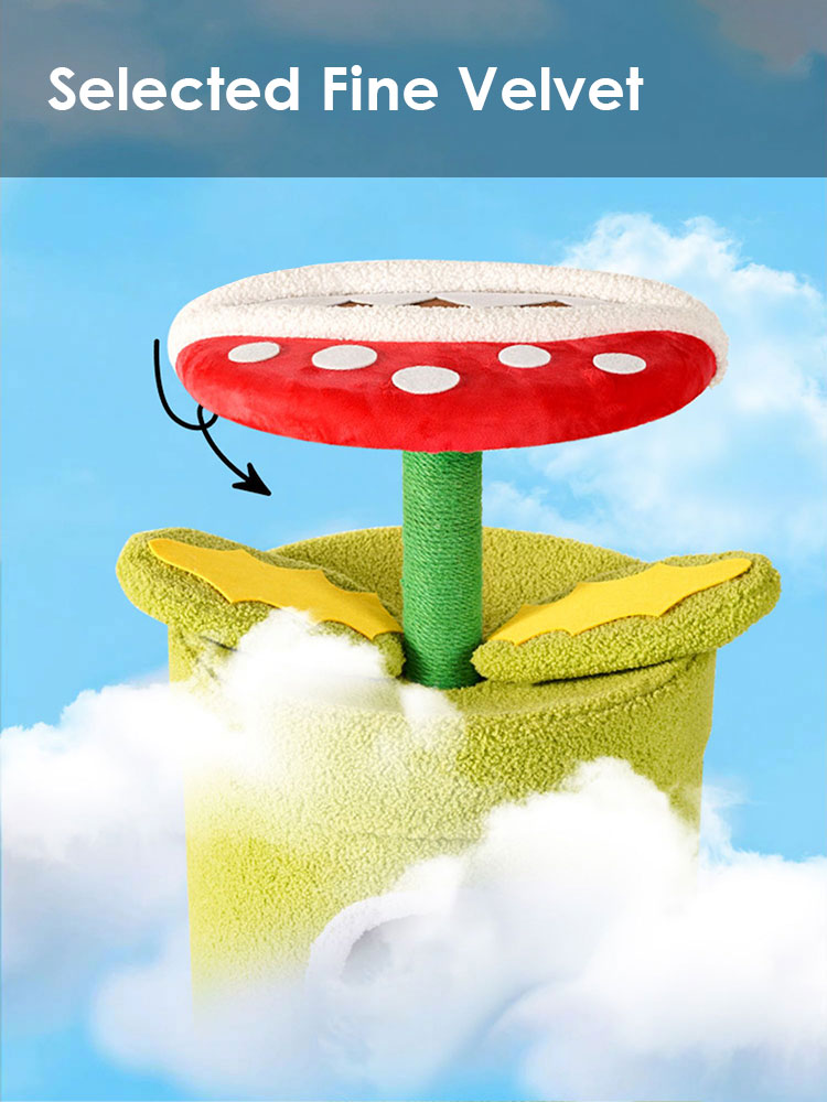 Super Cannibal Flower Cat Tree