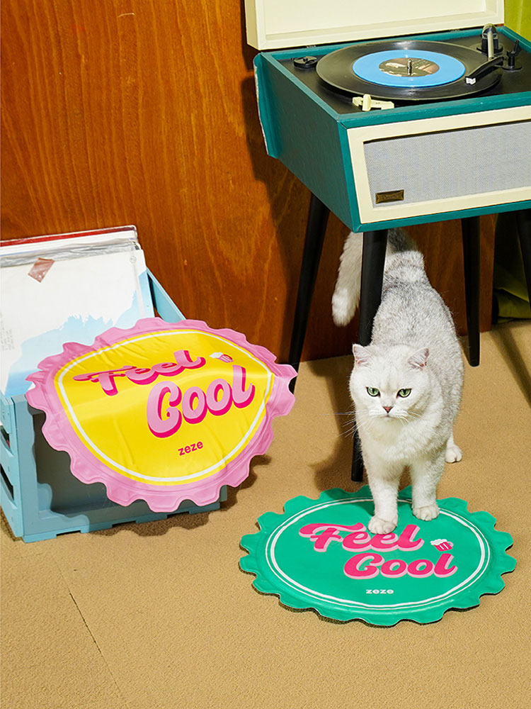 Beer Cap Cooling Mat For Cats